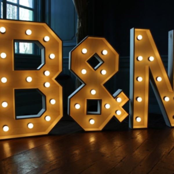 Lichtletters XL 100cm Lichtletters XL 100cm