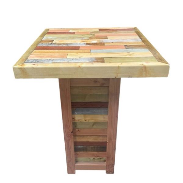 Statafel mixed wood Statafel mixed wood