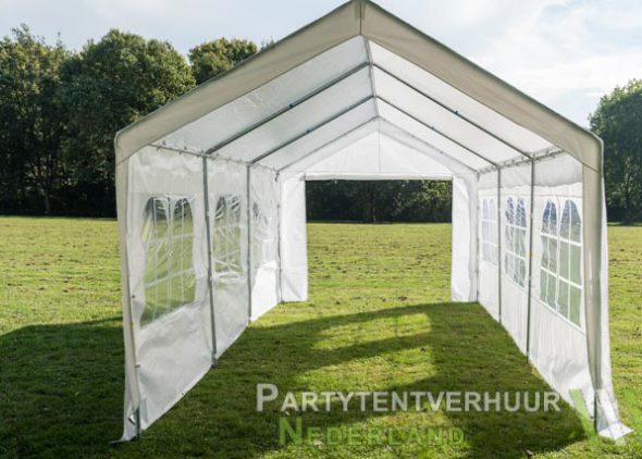 Partytent 3x6 meter open huren - Partytentverhuur Leiden