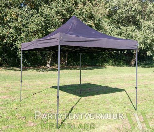 Easy up tent 3x3 meter schuin huren - Partytentverhuur Leiden