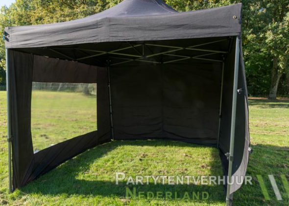 Easy up tent 3x3 meter voorkant huren - Partytentverhuur Leiden