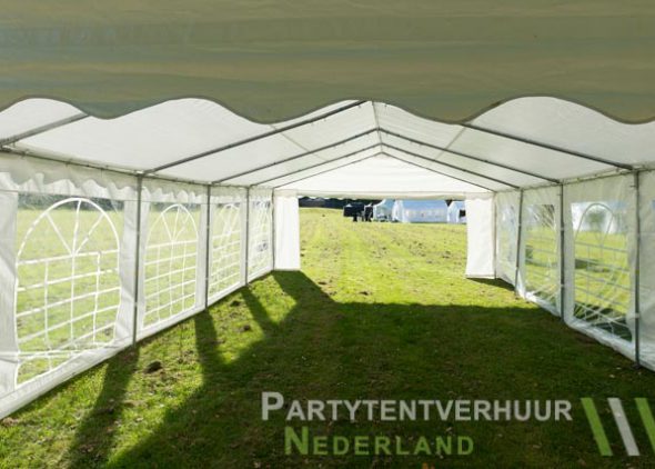 Partytent 5x10 meter binnenkant huren - Partytentverhuur Leiden